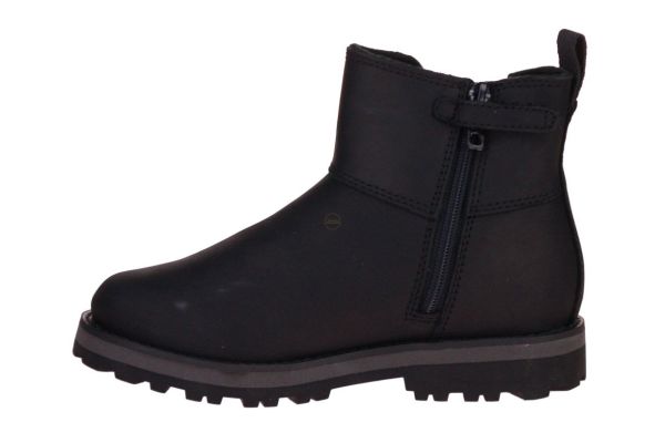 Timberland Courma Kid Zwarte Korte Laars  (courmakid-black) - MerkenOutlet