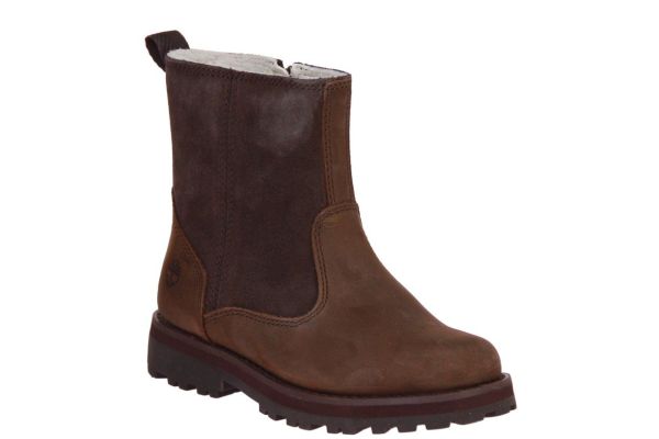 Timberland Courma Kid Warm Lined Boot Dark Brown  (TB1A25G9) - MerkenOutlet
