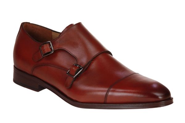Van Bommel Raffia 01.00 Cognac Geklede Schoen H-leest  (30020-24/01) - MerkenOutlet