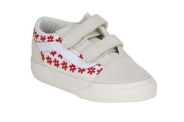 Vans Old Skool V Chantilly Floral Racing Red  (VN000CTGIZQ1) - MerkenOutlet
