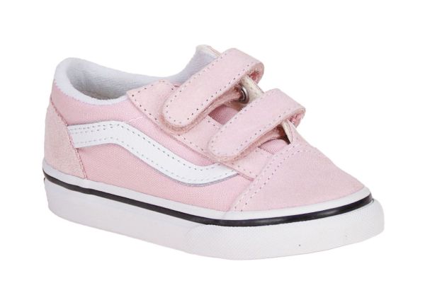 Vans Old Skool V Powder Pink/True White  (VN000D3Y9AL1) - MerkenOutlet