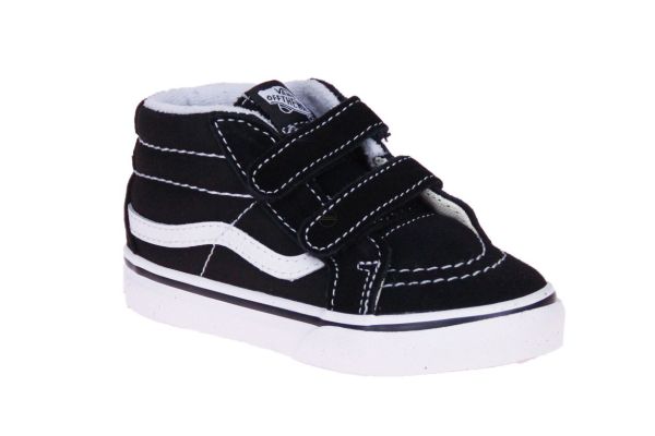 Vans Sk8-Mid Reissue V Zwart-Wite Sneaker  (VN00018W6BT1) - MerkenOutlet