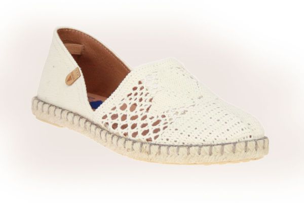 Vebenas Carmen Espadrilles Beige  (CARMEN-CRUDO) - MerkenOutlet