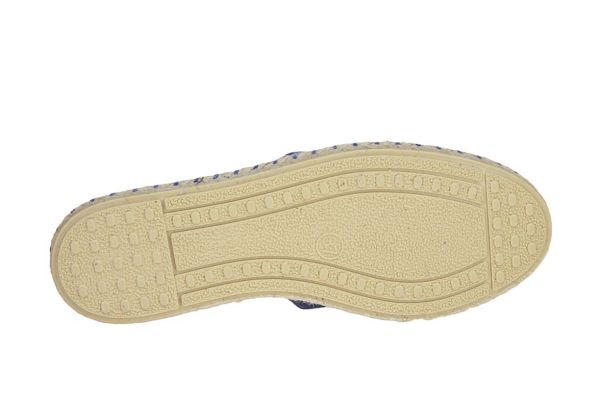 Verbenas Carmen Blauwe Espadrilles  (CARMEN-IRIS) - MerkenOutlet