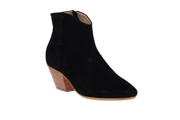 Via Vai Claire Lott Zwarte Enkellaars  (CLAIRE-NERO) - MerkenOutlet