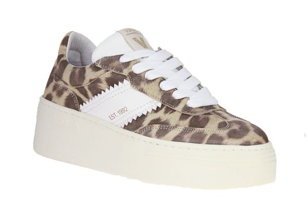 Via Vai Isa Romi Bruine Sneaker  (ISA-GIAGUARO) - MerkenOutlet