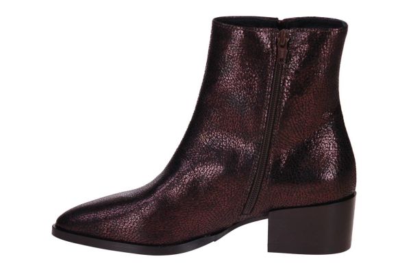 Via Vai Rose Baker Korte Laars Metallic Bruin  (62156-06-307) - MerkenOutlet