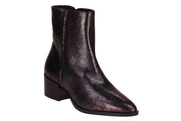 Via Vai Rose Baker Korte Laars Metallic Grijs  (62156-06-903) - MerkenOutlet