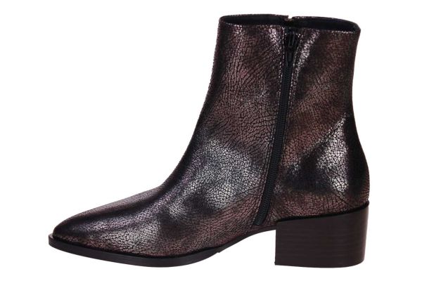 Via Vai Rose Baker Korte Laars Metallic Grijs  (62156-06-903) - MerkenOutlet