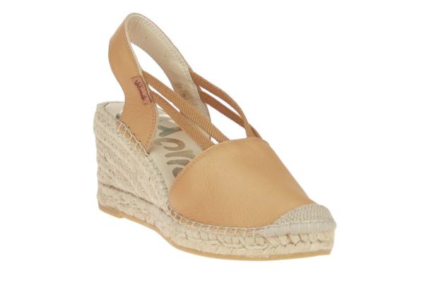 Vidoretta Camel Espadrilles Openhiel  (05500NACL4-72) - MerkenOutlet