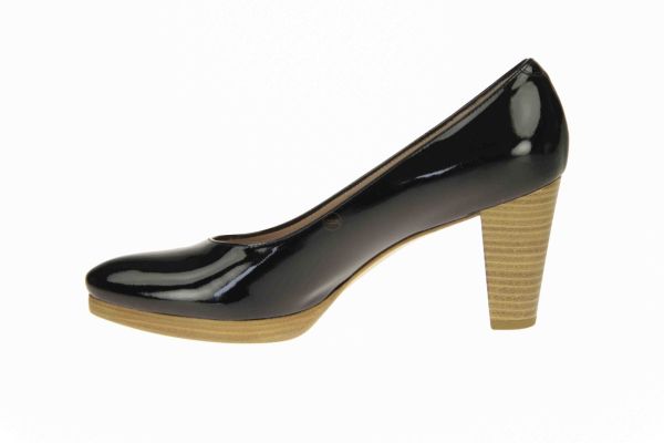 xVoltan Zwarte pumps met plateauzool  (4436Nero) - MerkenOutlet