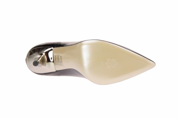 Voltan Zwarte Pump Lak  (32002) - MerkenOutlet