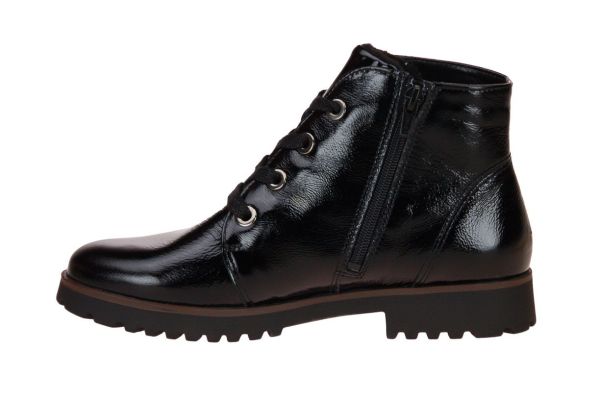 Waldläufer Elisa Zwarte Veterboot H-leest  (772804-143) - MerkenOutlet