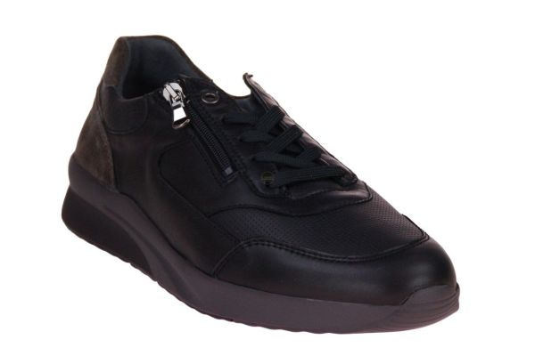 Waldläufer Fabian Zwarte Schoen K-leest  (654001-421) - MerkenOutlet