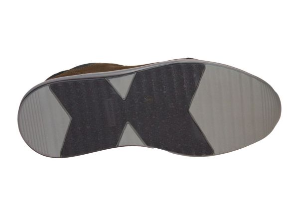 Waldläufer Fabian Sneaker Blauw-Bruin K-leest  (654001-304) - MerkenOutlet