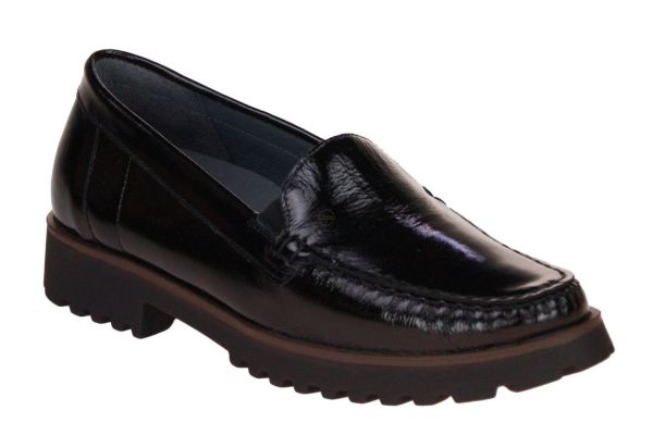 Waldläufer Elisa Moccasin Zwart H-leest  (772524-143/001) - MerkenOutlet