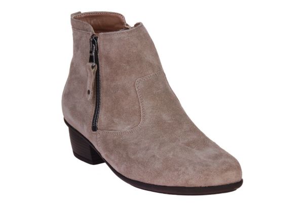 Waldläufer Haifi Taupe Korte Laars H-leest  (967803-195) - MerkenOutlet