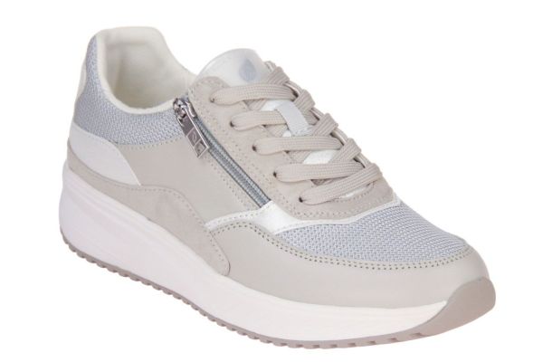Waldläufer Mara Sneaker Grijs H-Leest  (765001-101/339) - MerkenOutlet
