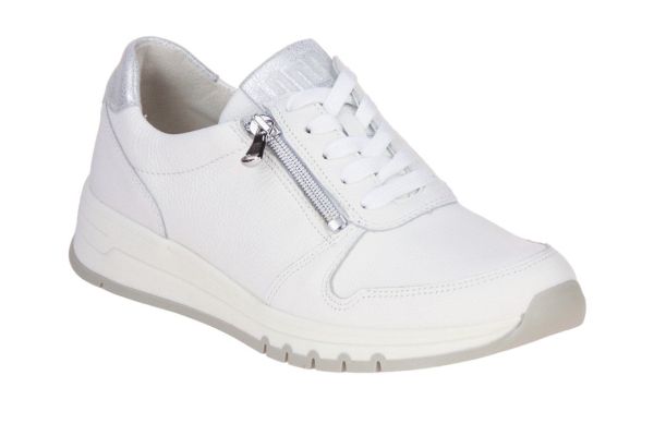 Waldläufer April Sneaker Wit H-leest  (957004-204/663) - MerkenOutlet