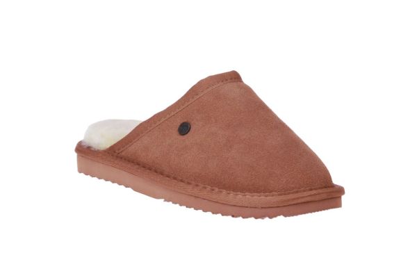 Warmbat Classic Kids Unisex Cognac Pantoffel  (CLC221025-13) - MerkenOutlet