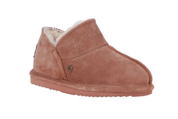 Warmbat Willow Kids Suede Cognac Pantoffel  (WLW221025-13) - MerkenOutlet