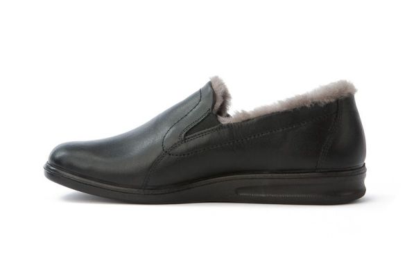 Westland Belfort 67 Gesloten Pantoffel Zwart  (15567-100) - MerkenOutlet
