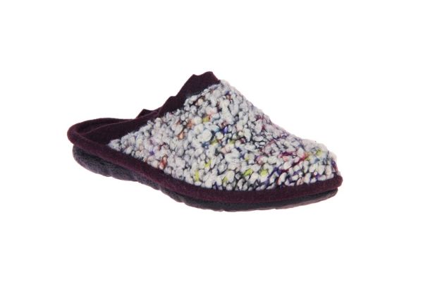Romika Mikado 104 Wit/Bordo Pantoffel  (22104.012) - MerkenOutlet