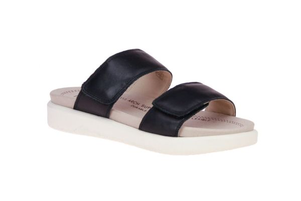 Westland Albi 03 Zwarte Slipper  (25403-100) - MerkenOutlet