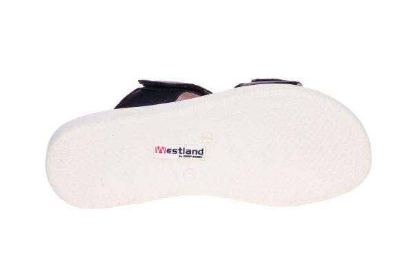Westland Albi 03 Zwarte Slipper  (25403-100) - MerkenOutlet