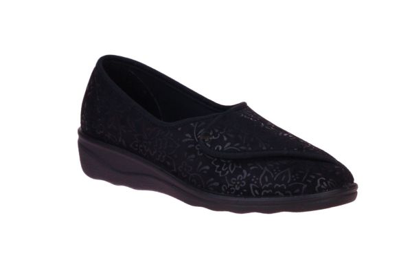 Westland Nice 104 Zwarte Pantoffel  (28904-100) - MerkenOutlet