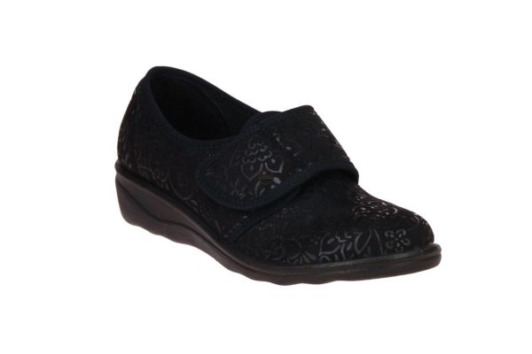 Westland Nice Zwart Gesloten Pantoffel  (28980-100) - MerkenOutlet