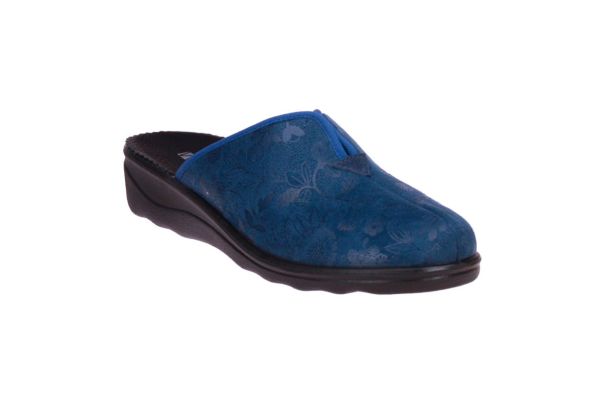 Westland Nice 82 Fel Blauwe Pantoffel  (28982-500) - MerkenOutlet