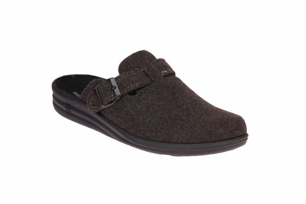 Romika Village 240 Bruine Pantoffel  (49040/352) - MerkenOutlet