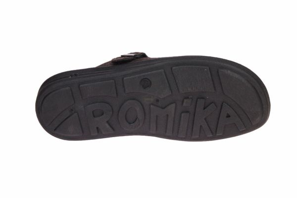 Romika Village 240 Bruine Pantoffel  (49040/352) - MerkenOutlet