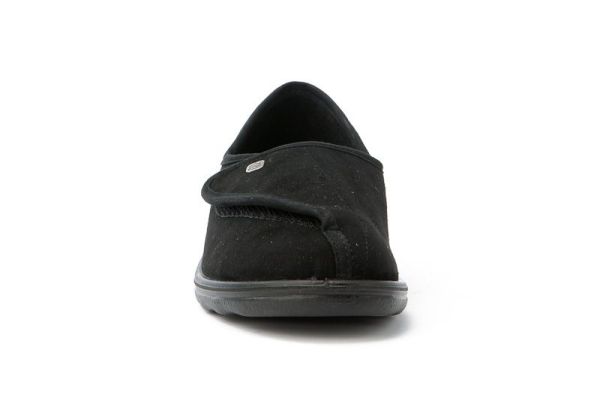 Romika Romisana 104 Zwarte Pantoffel  (70044/100) - MerkenOutlet