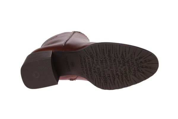 Wonders Cognac Korte Laars  (3522CAMEL) - MerkenOutlet