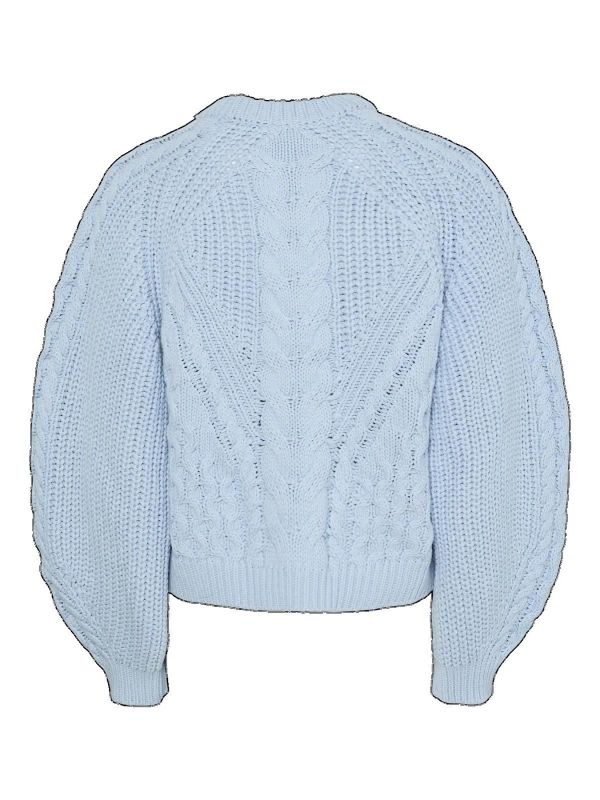 Y.A.S. Nansa LS Knit Pullover Skyway  (26038761 SKYWAY) - MerkenOutlet