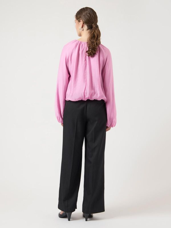 Y.A.S. Vallo LS Balloon Top Moonlite Mauve  (26039638 MOONLITE MAUVE) - MerkenOutlet