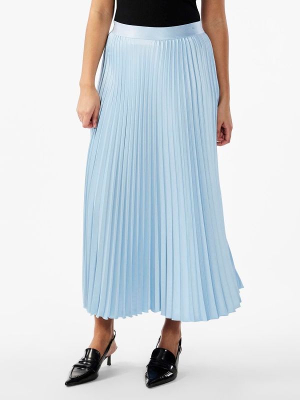 Y.A.S. Celine HW Midi Skirt Clear Sky  (26032184 clear sky) - MerkenOutlet