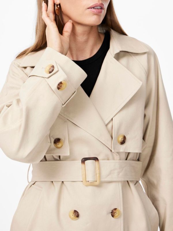 Y.A.S. Teronimo Trench Coat Doeskin  (26032858 doeskin) - MerkenOutlet