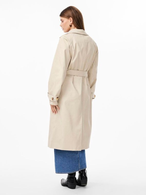 Y.A.S. Teronimo Trench Coat Doeskin  (26032858 doeskin) - MerkenOutlet