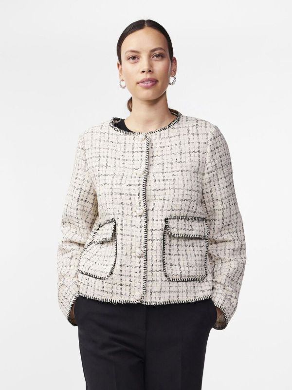 Y.A.S. Nori LS Jacket Birch  (26033344-birch) - MerkenOutlet