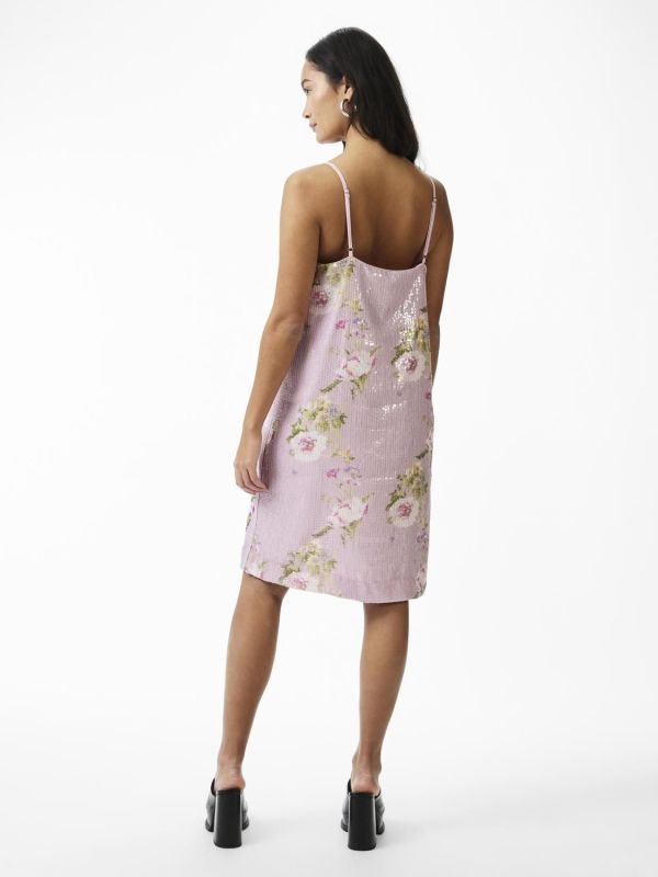 Y.A.S. Elodie SL Dress Rose Smoke  (26033799 rose smoke) - MerkenOutlet