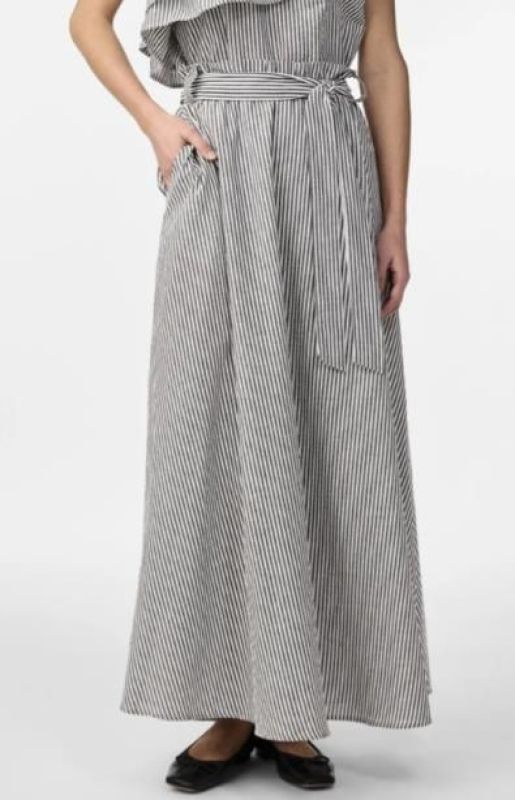 Y.A.S. Mala HW Ankle Skirt Star White  (26034992 star white) - MerkenOutlet