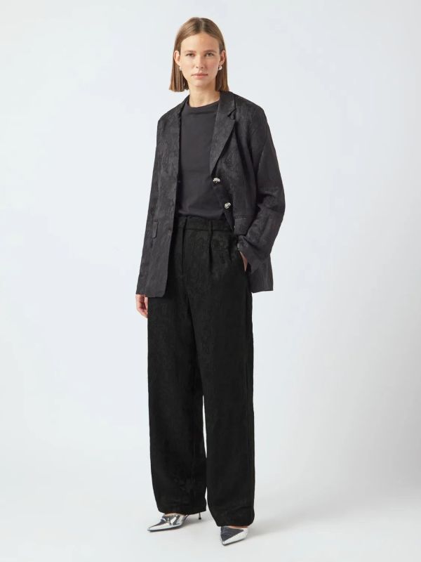 Y.A.S. Ronja HW Pant Black  (26035780 black) - MerkenOutlet