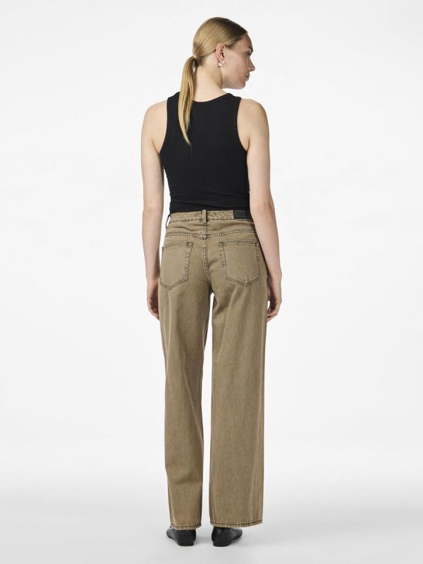 Y.A.S. Desana HMW Jeans Desert Taupe  (26036591 desert taupe) - MerkenOutlet