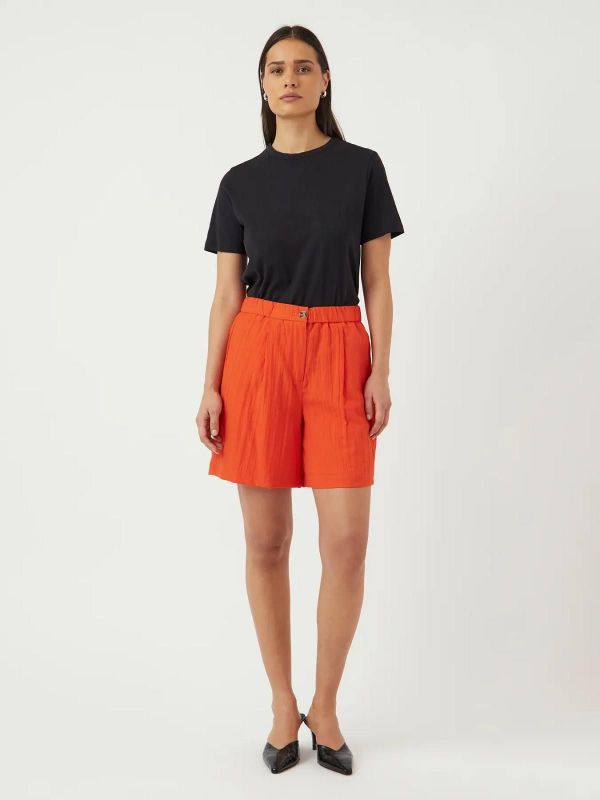 Y.A.S. Staw HW Shorts Cherry Tomato  (26036936 cherry tomato) - MerkenOutlet
