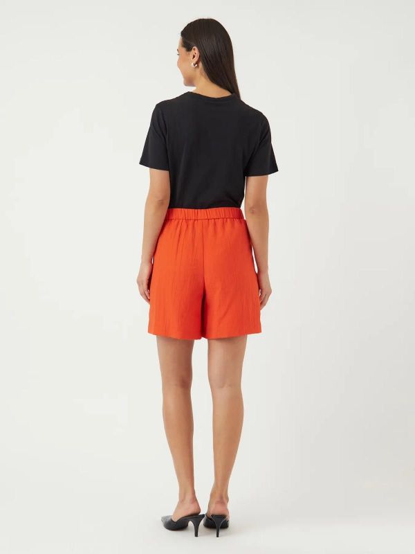Y.A.S. Staw HW Shorts Cherry Tomato  (26036936 cherry tomato) - MerkenOutlet