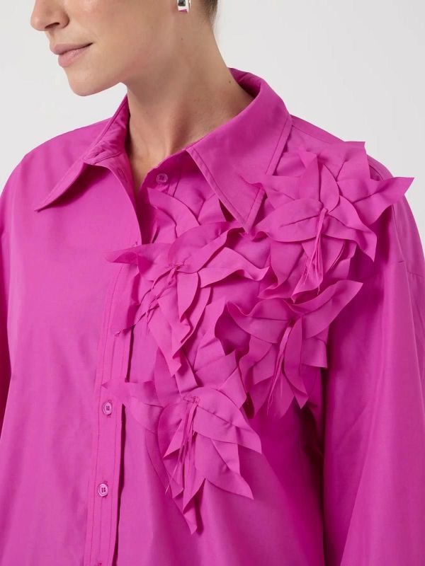 Y.A.S. Gira LS Shirt Rose Violet  (26039084 ROSE VIOLET) - MerkenOutlet