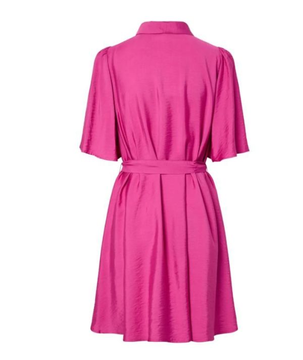 Y.A.S. Kaya SS Dress Rose Violet  (26037231 ROSE VIOLET) - MerkenOutlet